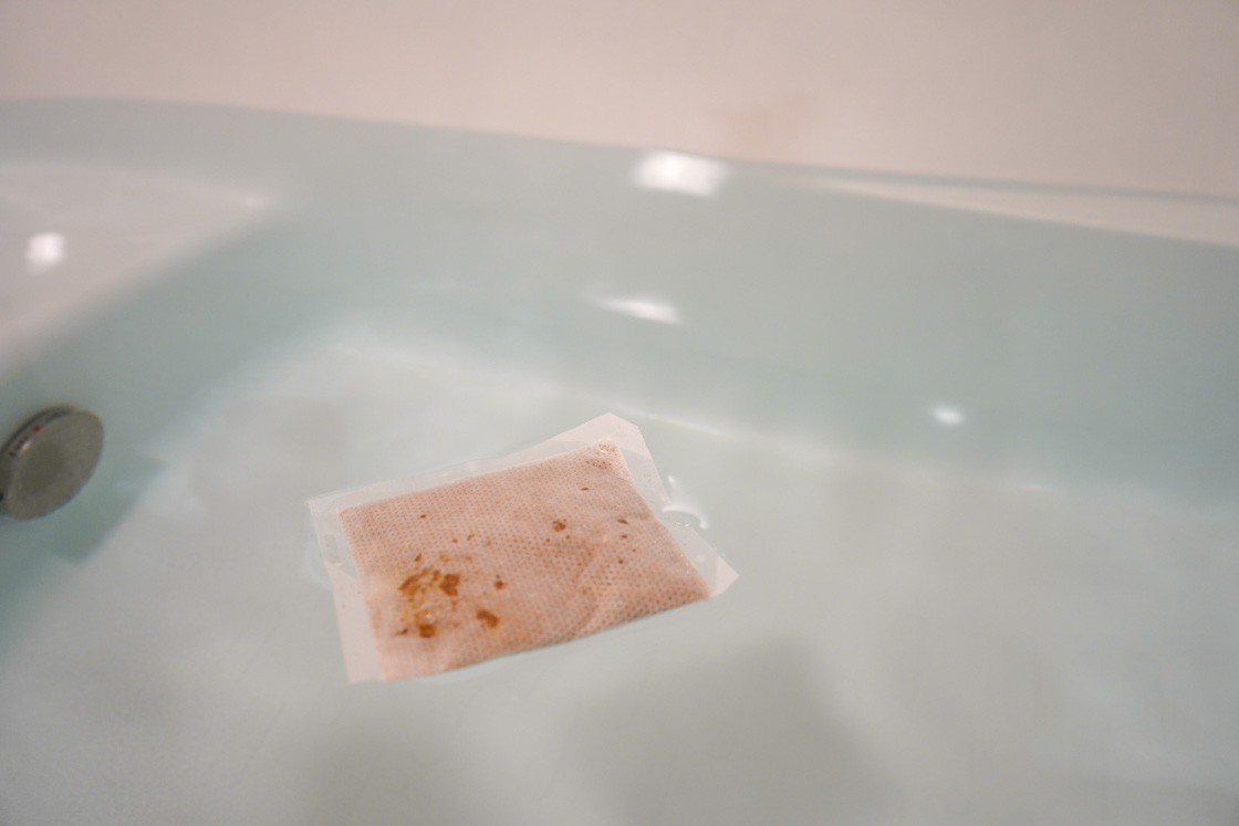 「薬草湯」という入浴剤